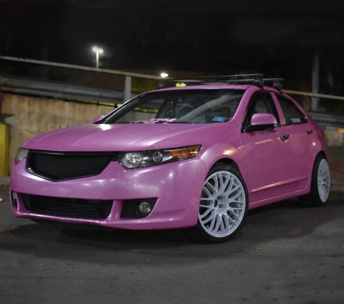 Ravoony Jellybean Pink Gloss Car Vinyl Wrap review 