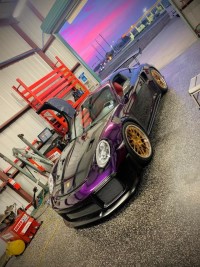 Ravoony Plus Gloss Midnight Purple Car Vinyl Wrap review 0