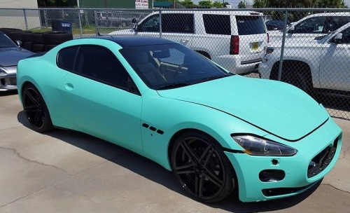 Ravoony Plus Pure Metal Tiffany Blue Car Wrap review 