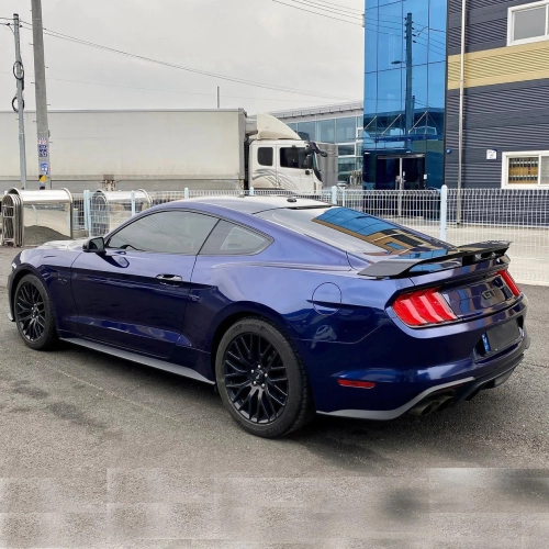 Ravoony Plus PET Gloss Ghost Midnight Blue Car Vinyl Wrap review 