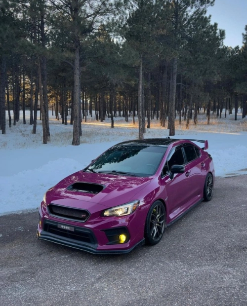 Ravoony Plus PET Gloss Star Ruby Car Vinyl Wrap review 