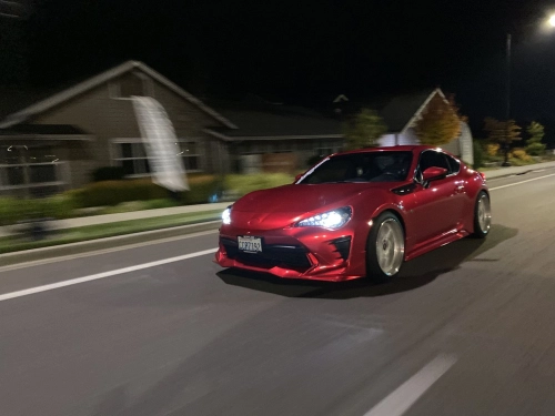 Ravoony Plus Gloss Metallic Vampire Red Vinyl Car Wrap review 