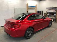 Ravoony Plus Gloss Metallic Vampire Red Vinyl Car Wrap review 1