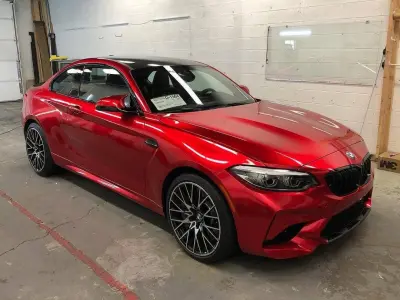 Ravoony Plus Gloss Metallic Vampire Red Vinyl Car Wrap review Melicia Bentley 00
