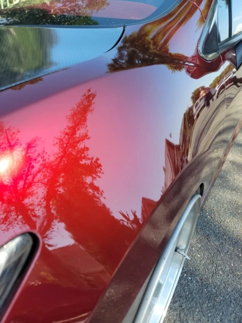 Ravoony Plus Liquid Metallic Dragon Blood Red Vinyl Car Wrap review 