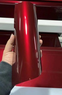 Ravoony Plus Liquid Metallic Dragon Blood Red Vinyl Car Wrap review 1