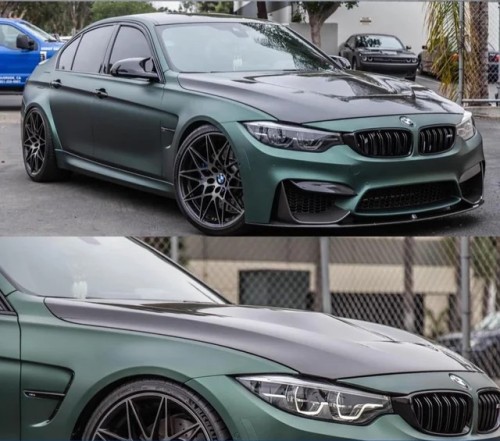 Ravoony Plus Matte Emerald Green Car Vinyl Wrap review 