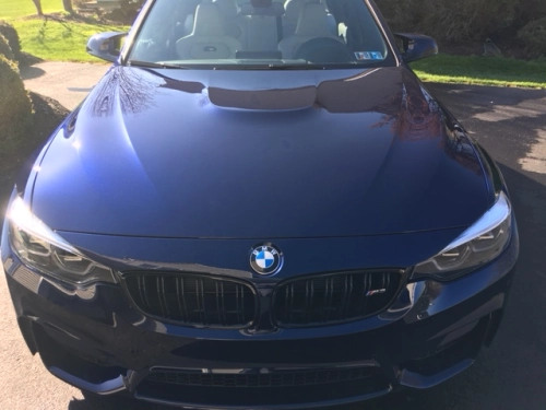 Ravoony Plus PET Gloss Ghost Midnight Blue Car Vinyl Wrap review 