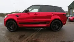 Ravoony Plus Super Gloss Chrome Red Vinyl Car Wrap review Frank Yeh
