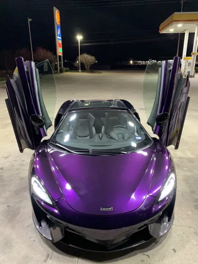 Ravoony Plus Gloss Midnight Purple Car Vinyl Wrap review Allison Amaro 01