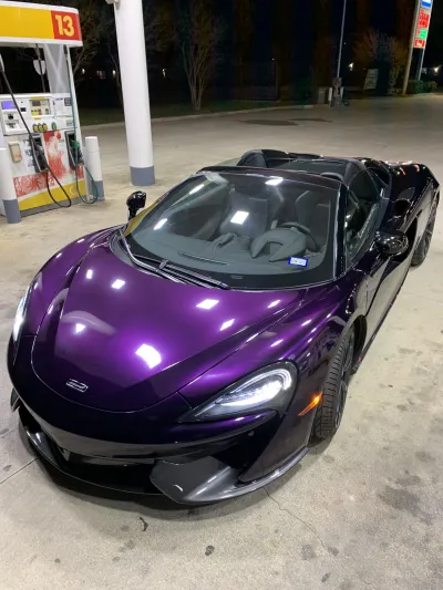 Ravoony Plus Gloss Midnight Purple Car Vinyl Wrap review Allison Amaro 00