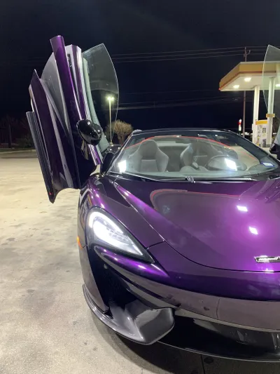 Ravoony Plus Gloss Midnight Purple Car Vinyl Wrap review Allison Amaro 02
