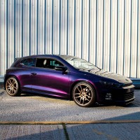 Ravoony Plus Gloss Midnight Purple Car Vinyl Wrap review 1