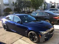 Ravoony Plus Gloss Midnight Blue Car Vinyl Wrap review 0