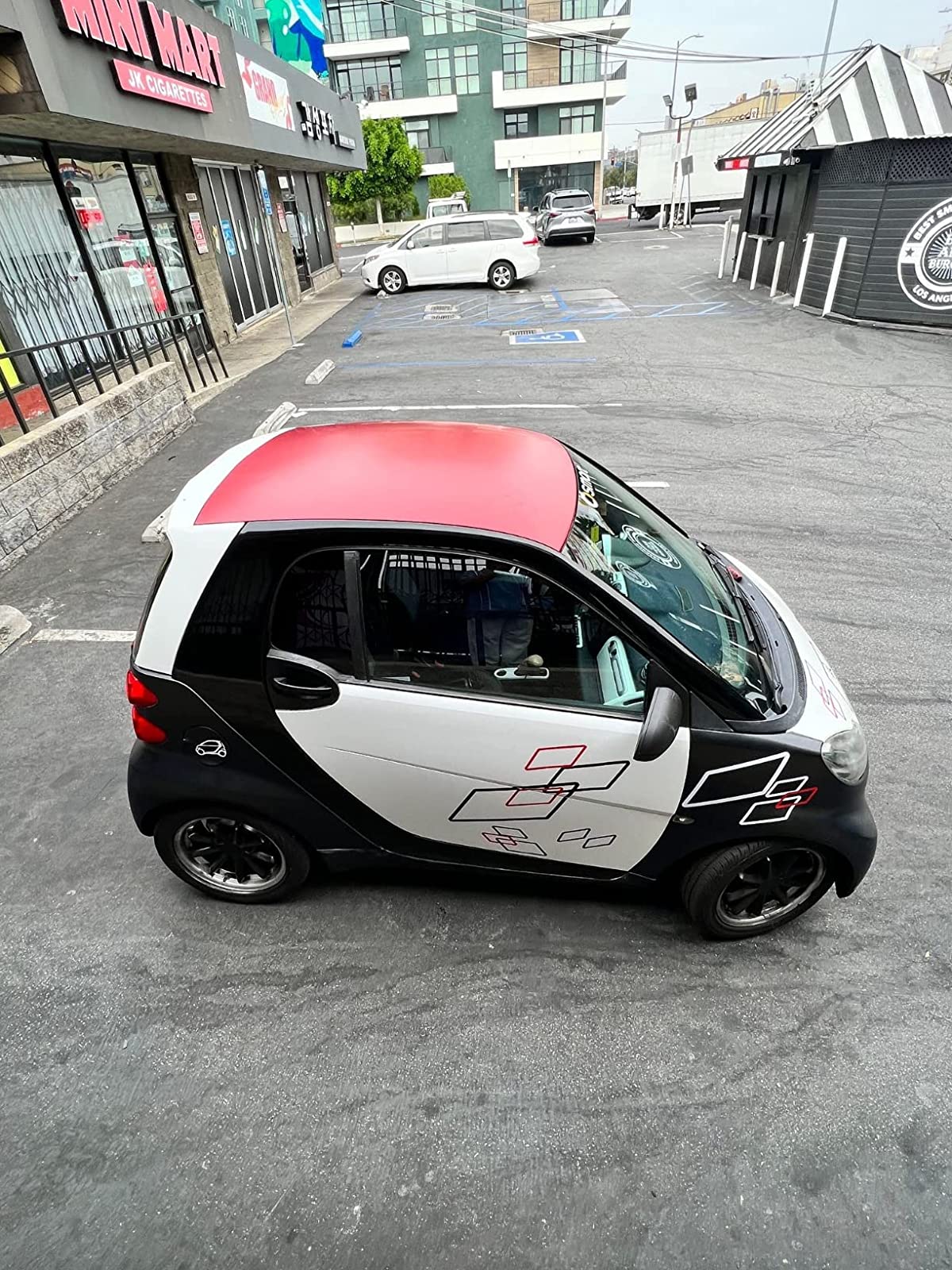 Ravoony Plus Matte Red Metallic Car Vinyl Wrap review Joerg Stette 00