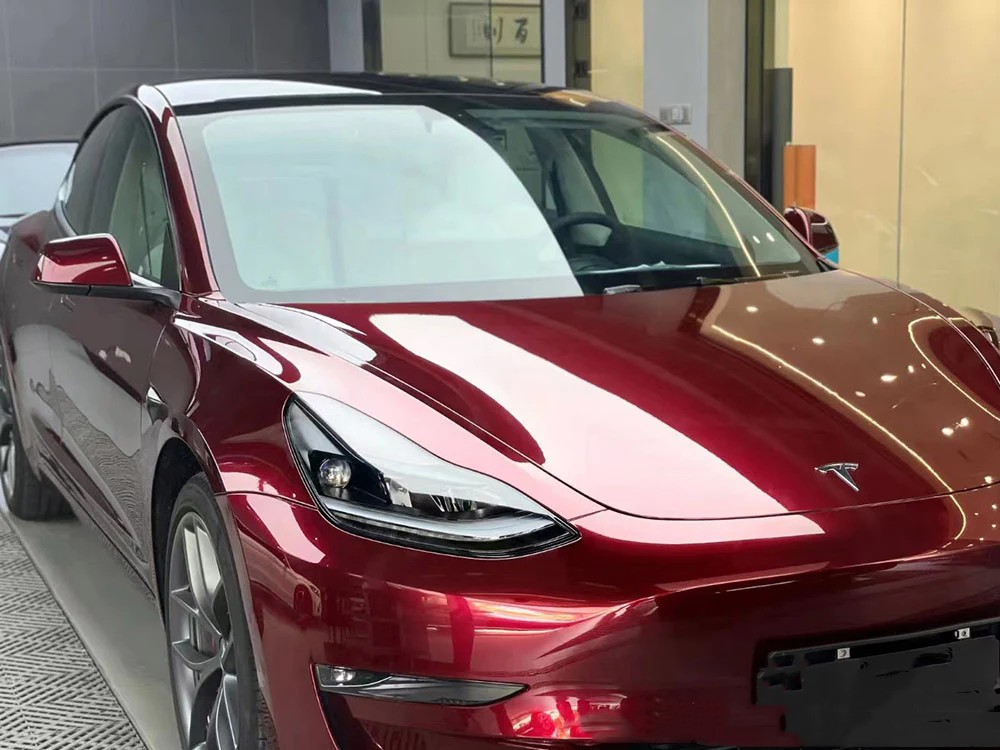 Ravoony Plus Liquid Metallic Dragon Blood Red Vinyl Car Wrap review John Esparza