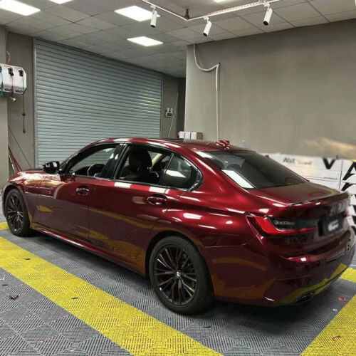 Ravoony Plus Liquid Metallic Dragon Blood Red Vinyl Car Wrap review Isak Al-Aani 01