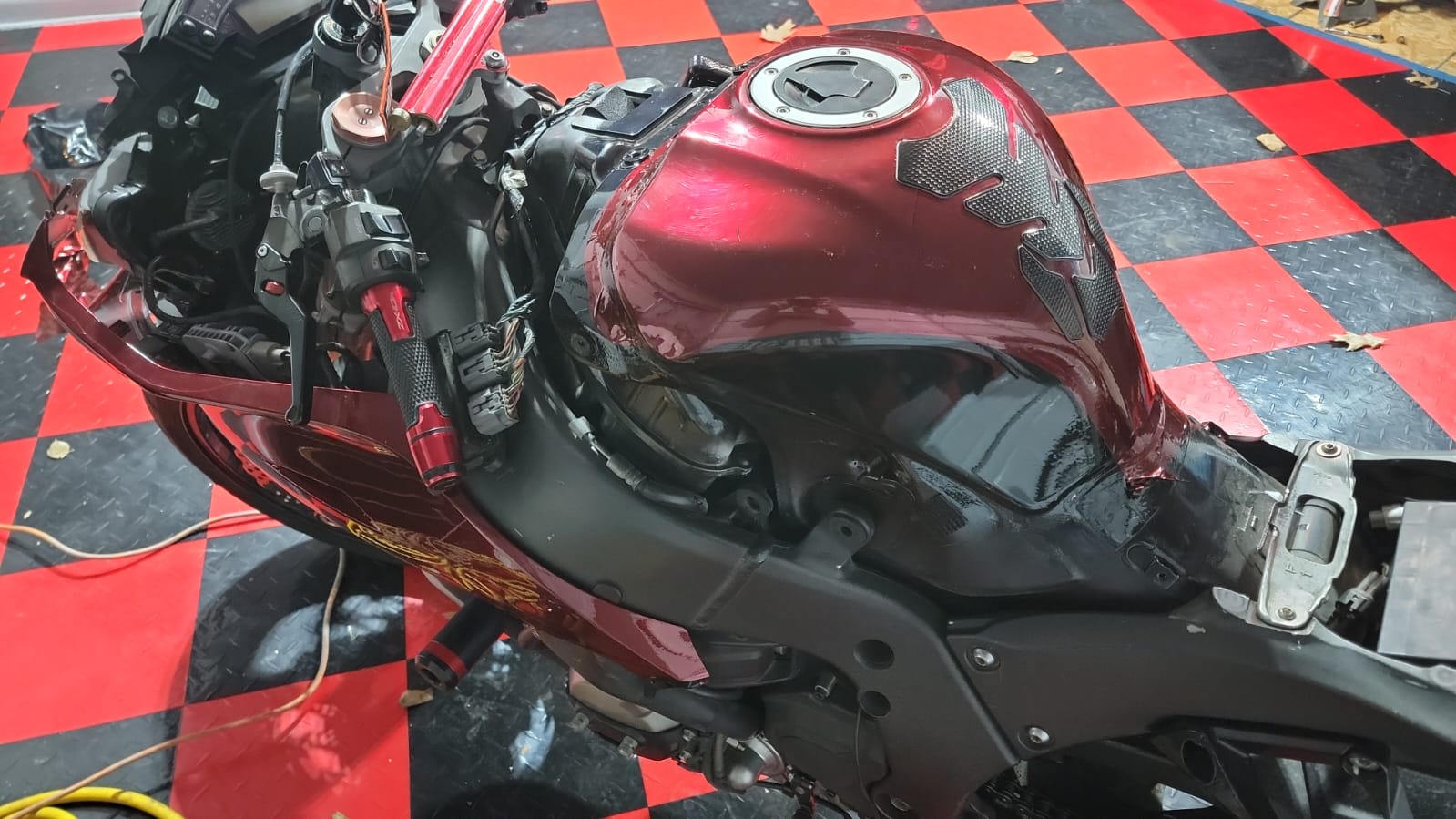 Ravoony Plus Liquid Metallic Dragon Blood Red Vinyl Car Wrap review Igor Zestic 00