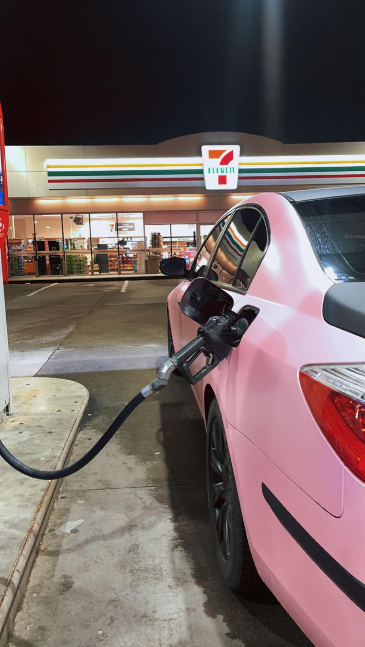 Ravoony Plus Pure Metal Cherry Pink Car Vinyl Wrap review Ava Albritton 03