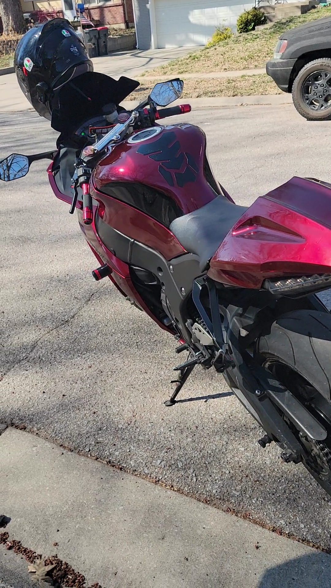 Ravoony Plus Liquid Metallic Dragon Blood Red Vinyl Car Wrap review Iggy 00