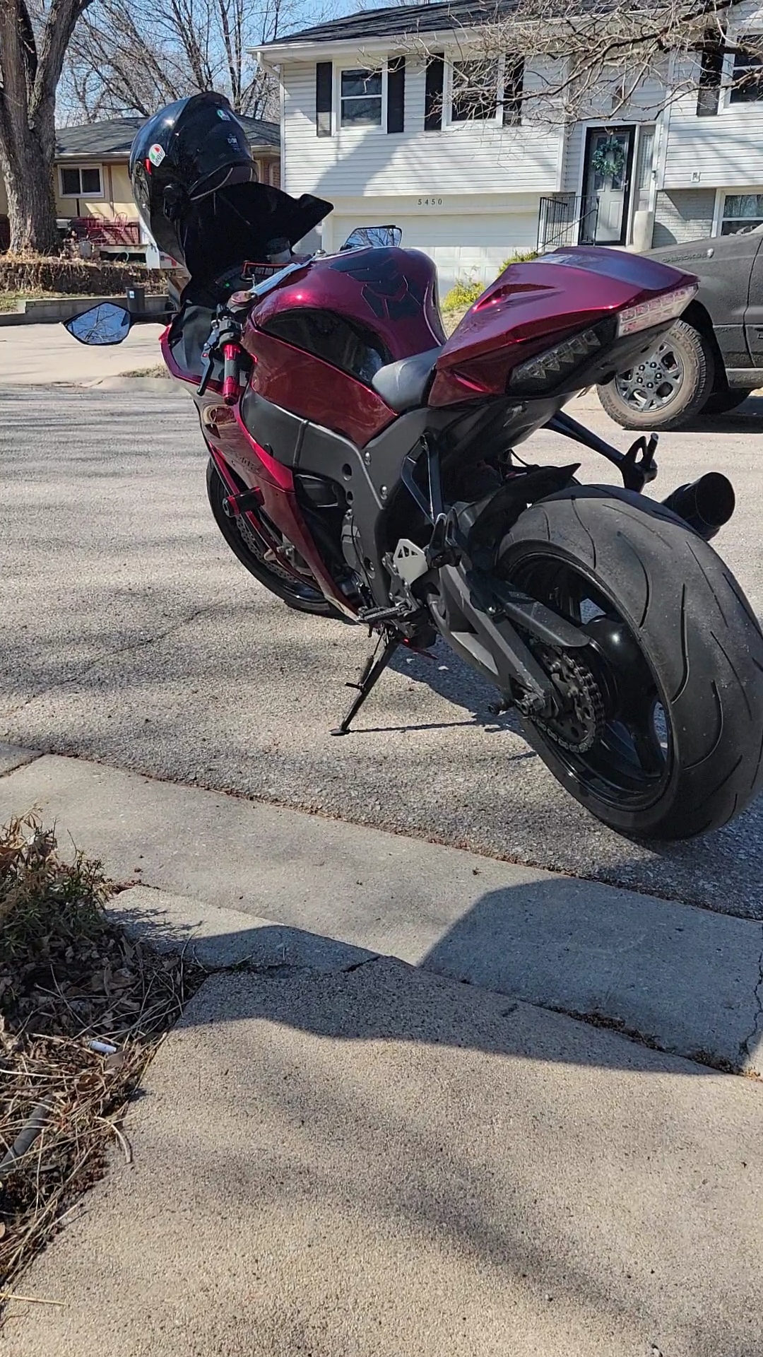 Ravoony Plus Liquid Metallic Dragon Blood Red Vinyl Car Wrap review Iggy 03