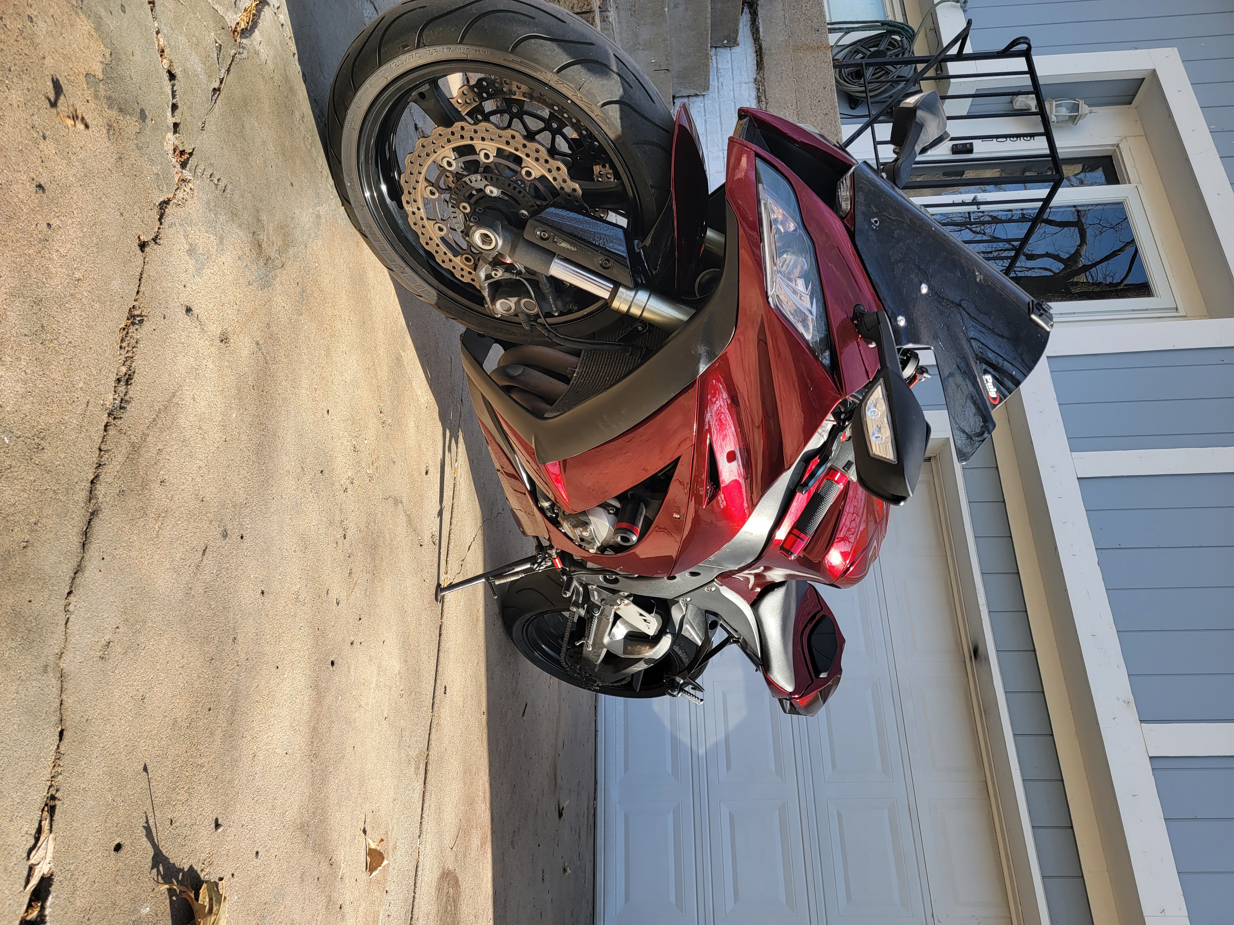 Ravoony Plus Liquid Metallic Dragon Blood Red Vinyl Car Wrap review Iggy 05