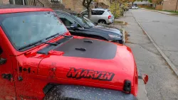 Ravoony Plus Porsche Gloss Carmine Red Vinyl Car Wrap review Janav Darar