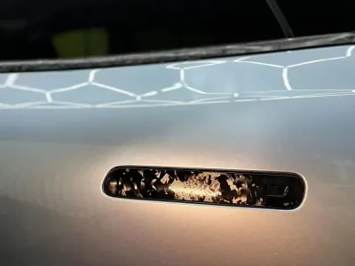 Ravoony Plus Matte Carbon Fiber Forging Black Vinyl Wrap review Robert chester 04