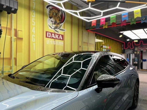 Ravoony Plus PET Matte Carbon Fiber Forging Black Vinyl Wrap review 