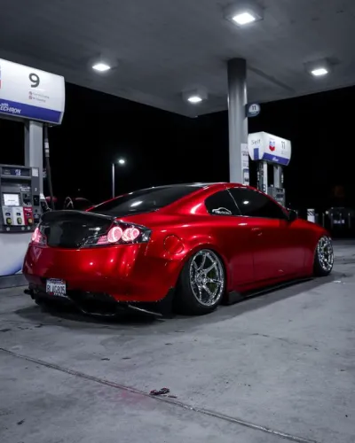 Ravoony Plus Gloss Metallic Vampire Red Vinyl Car Wrap review Shawn  Sandiford 