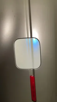 Ravoony Plus Glossy White to Blue Car Vinyl Wrap review 1