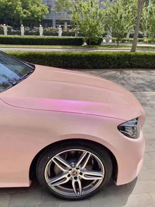 Ravoony Plus PET Twin Magic Pink Car Vinyl Wrap review 
