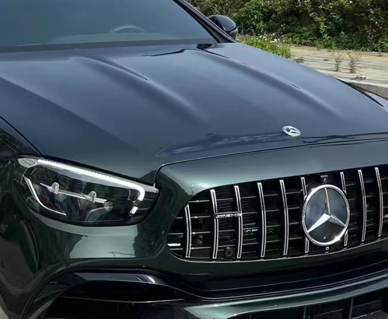 Ravoony Plus Gloss Pearlized Benz Emerald Green Car Vinyl Wrap review Noah Werner