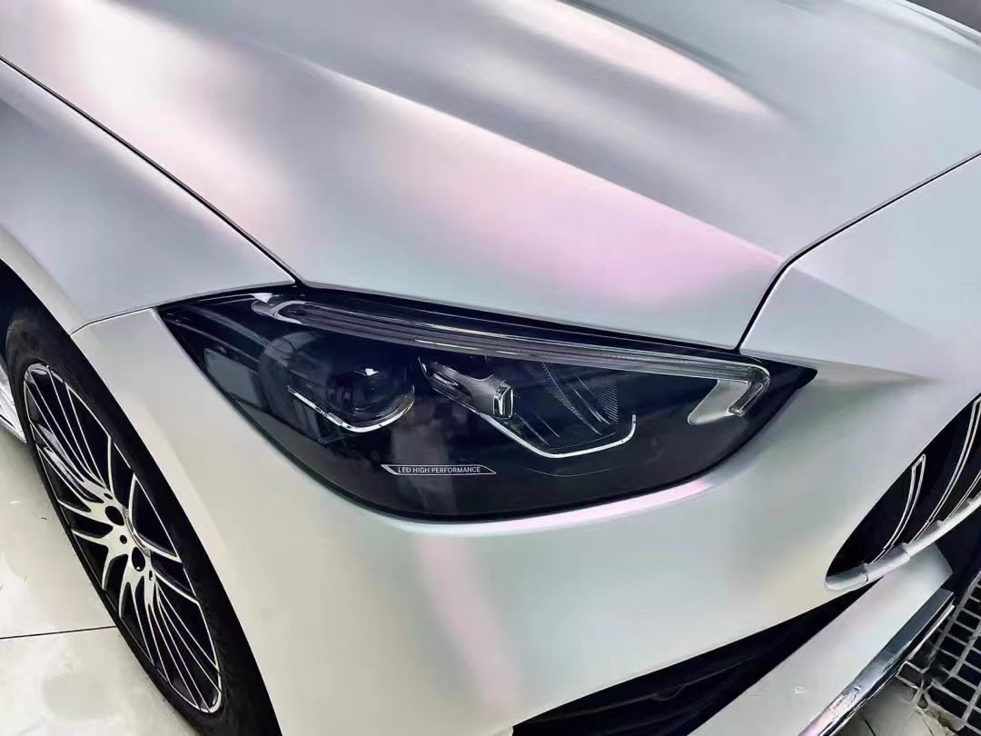 Ravoony Plus Gloss Aurora White Car Vinyl Wrap review Noeah jacobs 00