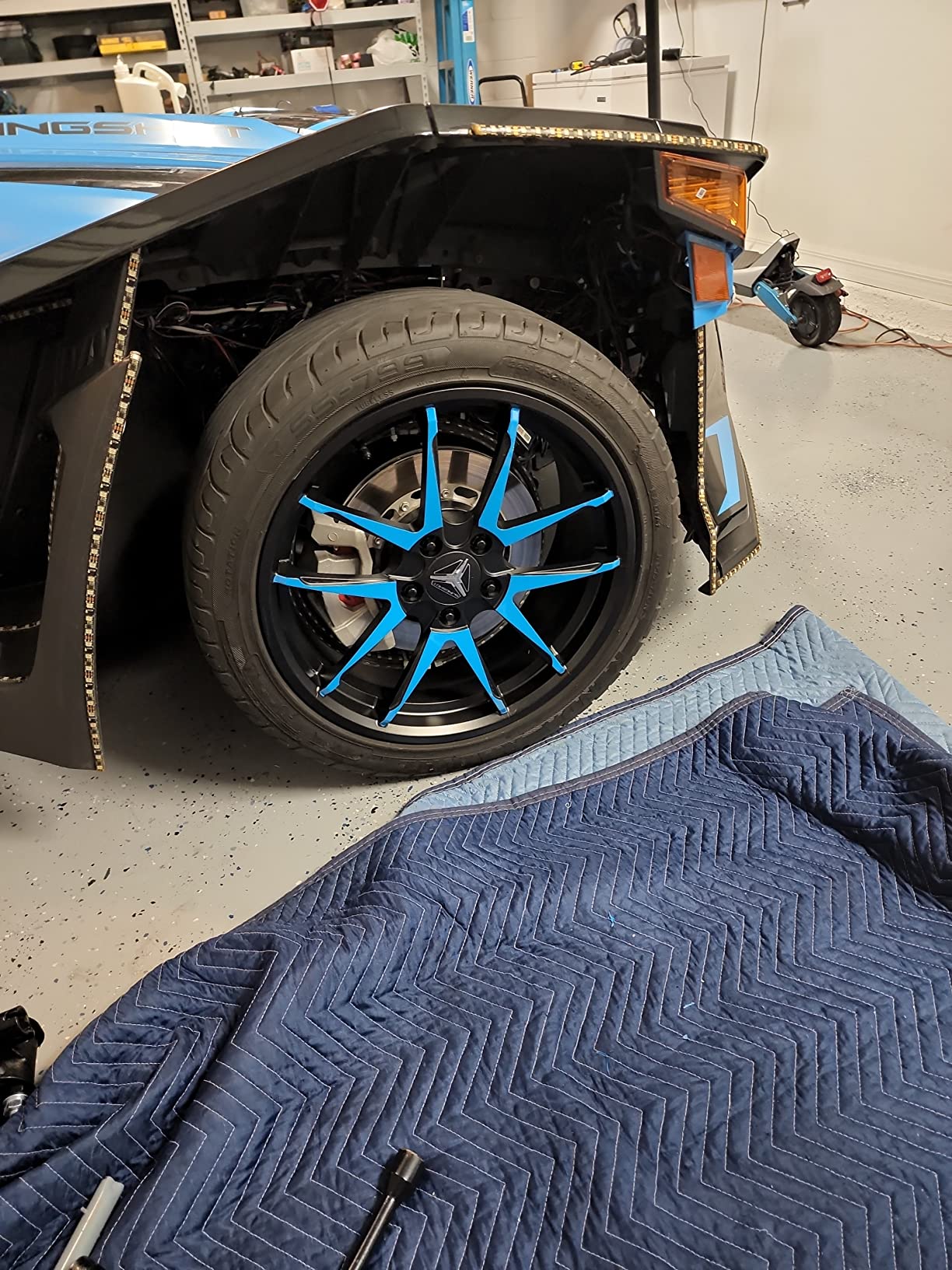 Ravoony Plus PET Glossy Crystal Blue Sky Car Vinyl Wrap review Clayton Robertson