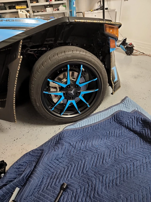 Ravoony Plus PET Glossy Crystal Blue Sky Car Vinyl Wrap review 