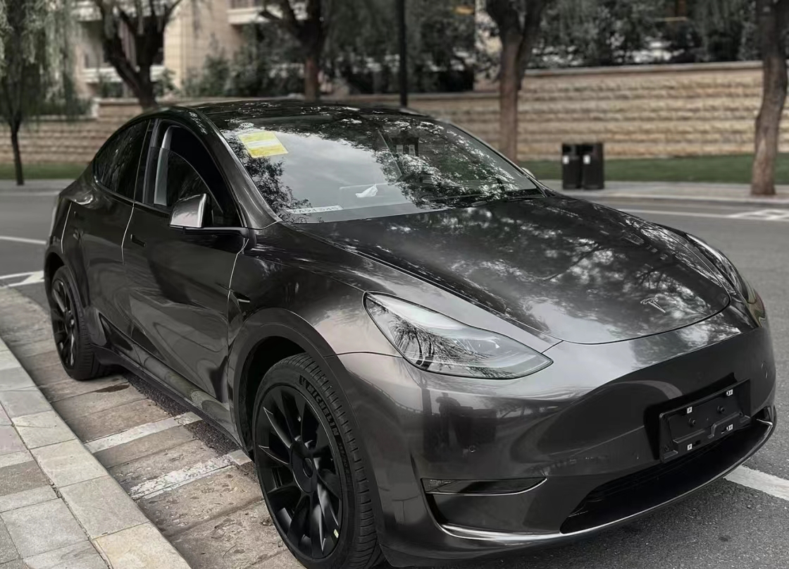 Ravoony Plus Gloss Gunmetal Grey Vinyl Wrap review Popa Ion 00