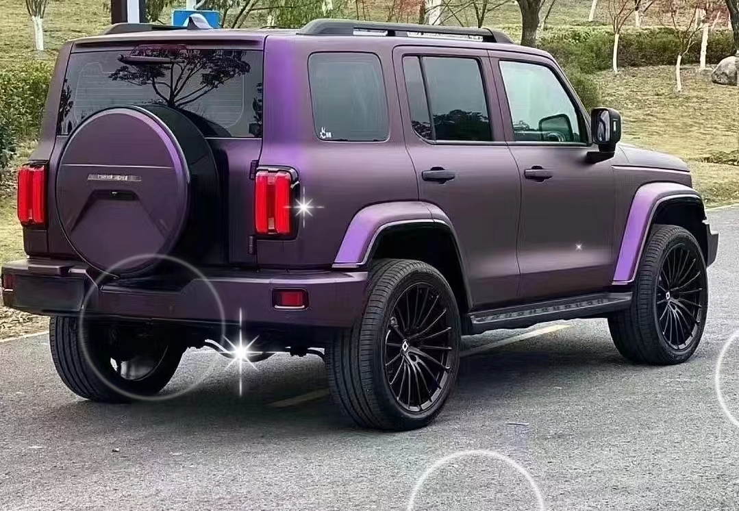 Ravoony Plus Ultimate Flat Magic Purple Car Vinyl Wrap review caitlin maxey