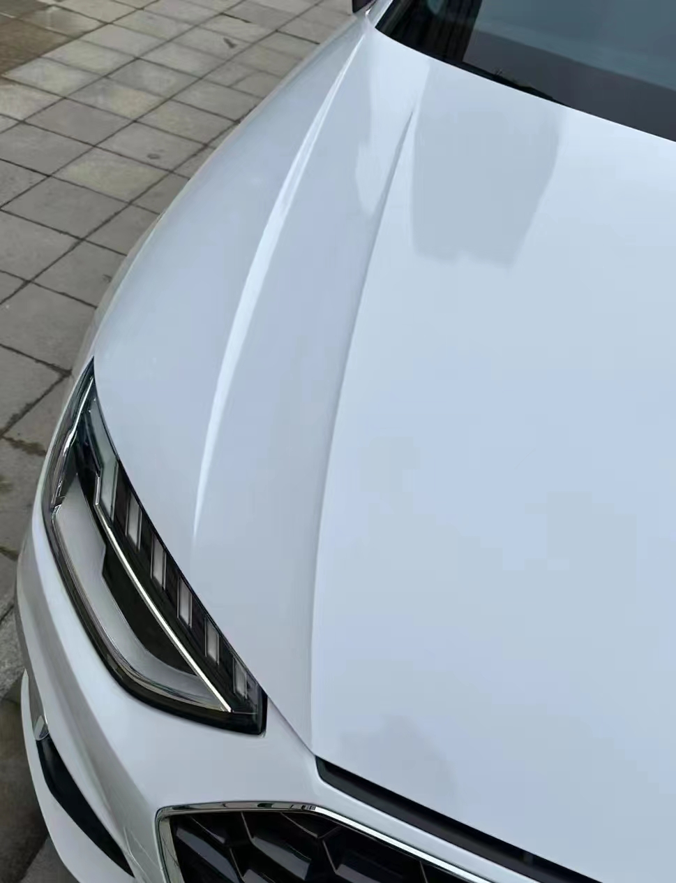 Ravoony Plus Sparkle White Car Vinyl Wrap review Birte Letsch