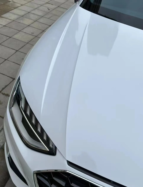 Ravoony Plus PET Sparkle White Car Vinyl Wrap review 