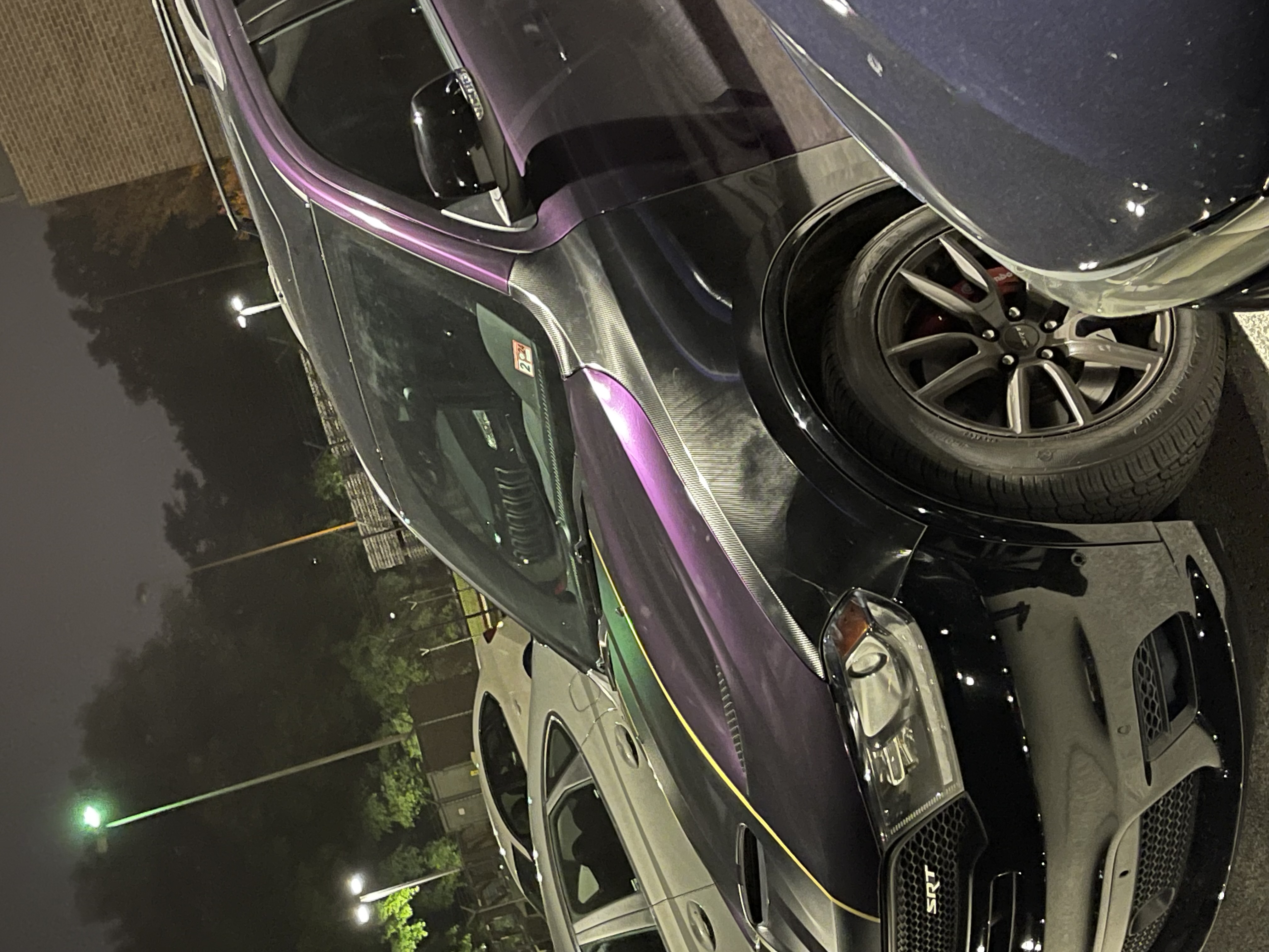 Ravoony Plus Gloss Midnight Purple Car Vinyl Wrap review Darrian Holland