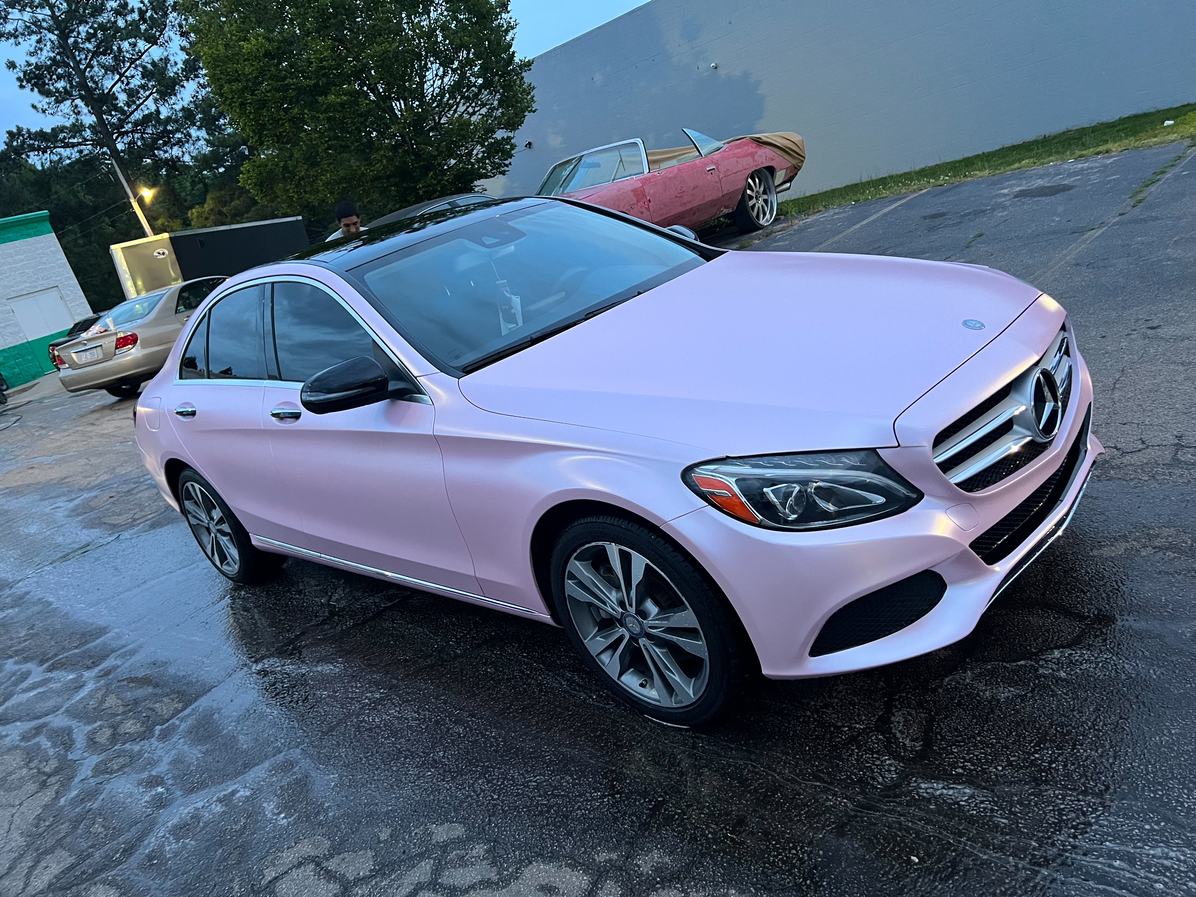 Ravoony Plus Pure Metal Cherry Pink Car Vinyl Wrap review Madison Gunn 00