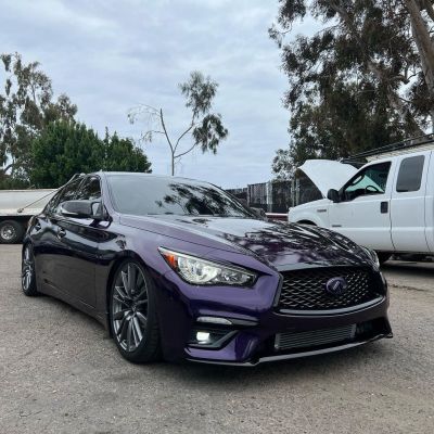 Ravoony Plus Gloss Midnight Purple Car Vinyl Wrap review Edy Maya