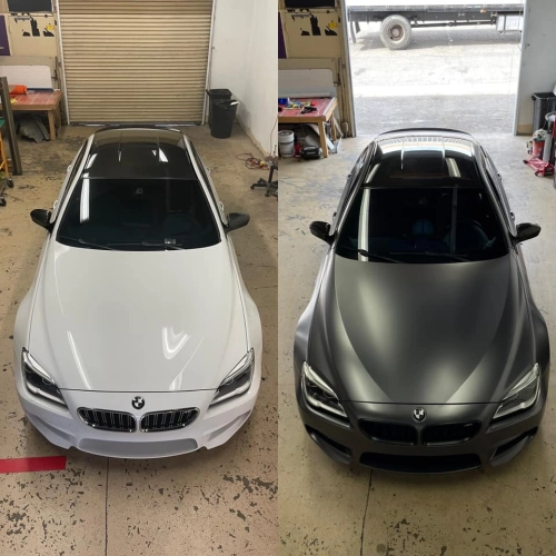 Ravoony Plus PET Gloss Gunmetal Grey Vinyl Wrap review 