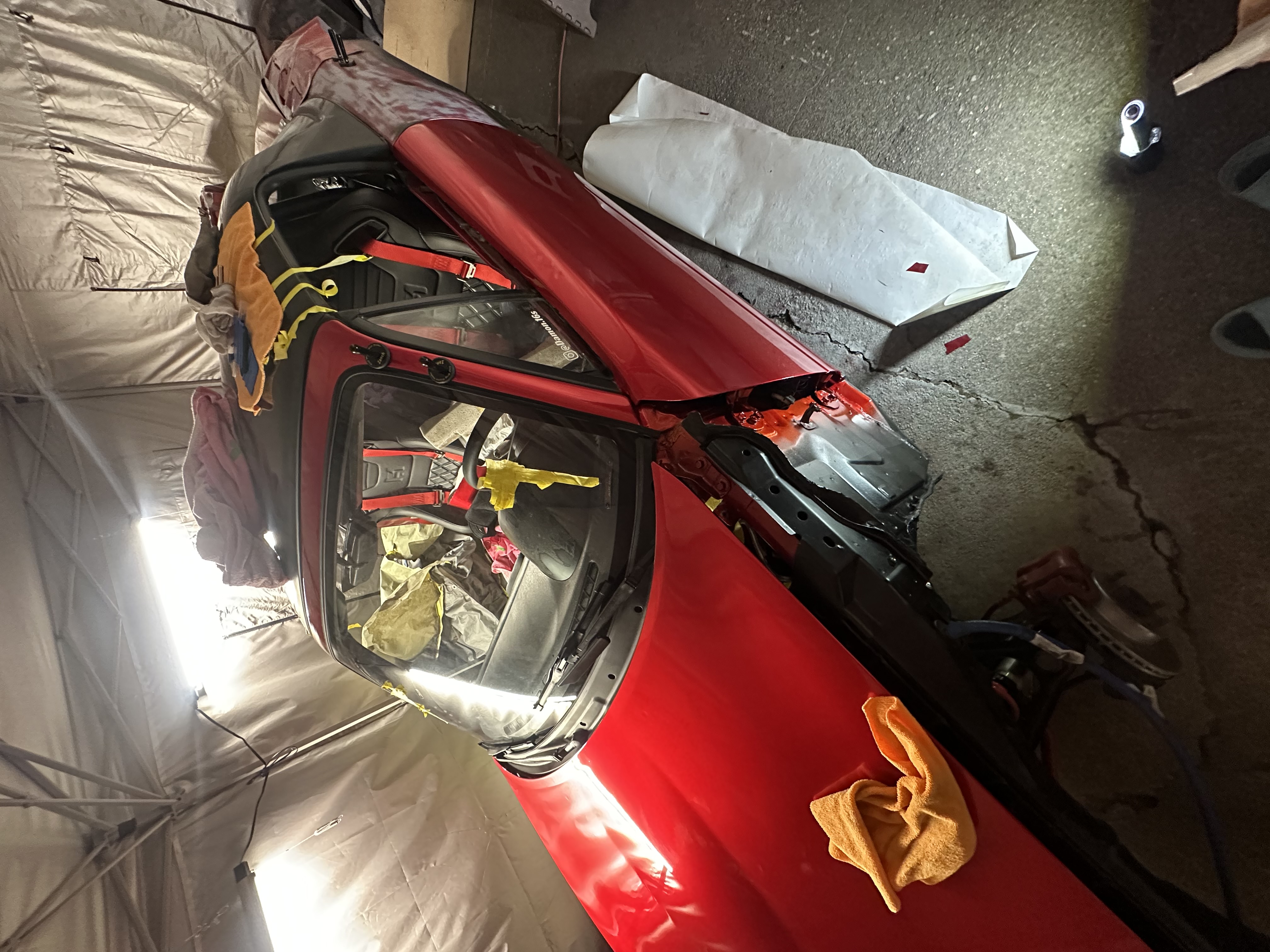 Ravoony Plus Gloss Metallic Vampire Red Vinyl Car Wrap review Michael Soo 00