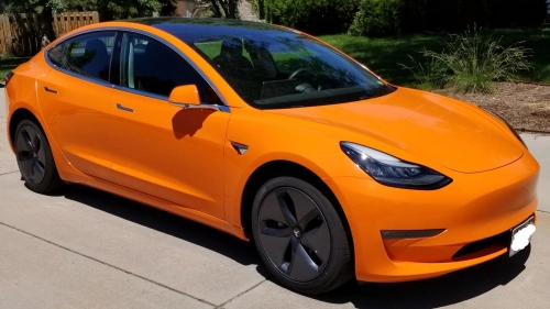 Ravoony Plus PET Gloss Burnt Orange Car Wrap review 