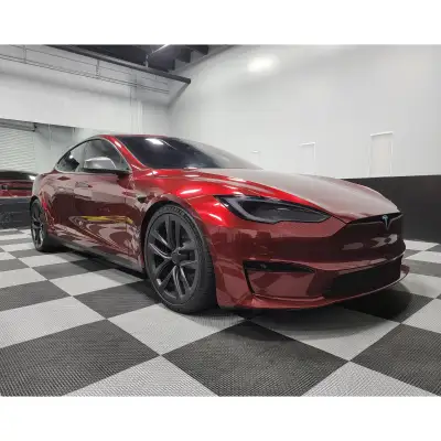 Ravoony Plus Liquid Metallic Dragon Blood Red Vinyl Car Wrap review Lochlan Kenny