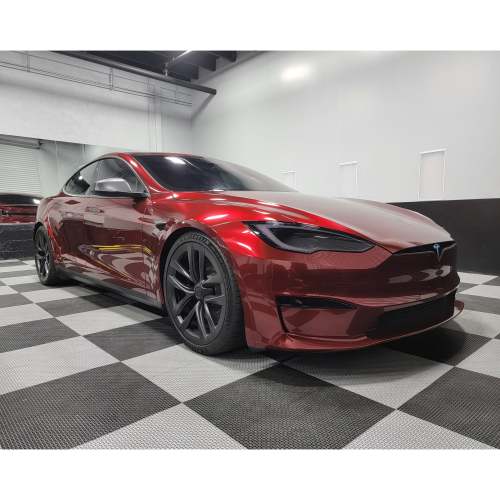Ravoony Plus Liquid Metallic Dragon Blood Red Vinyl Car Wrap review 