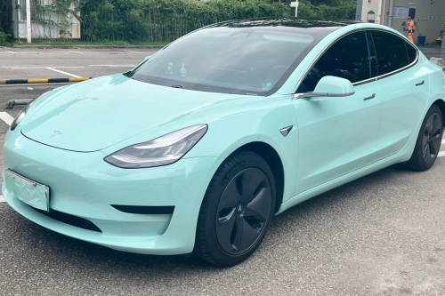 Ravoony Plus Glossy Cragginess Green Car Vinyl Wrap review 