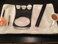 Ravoony Plus 3D Matte Carbon Black Vinyl Wrap review 2
